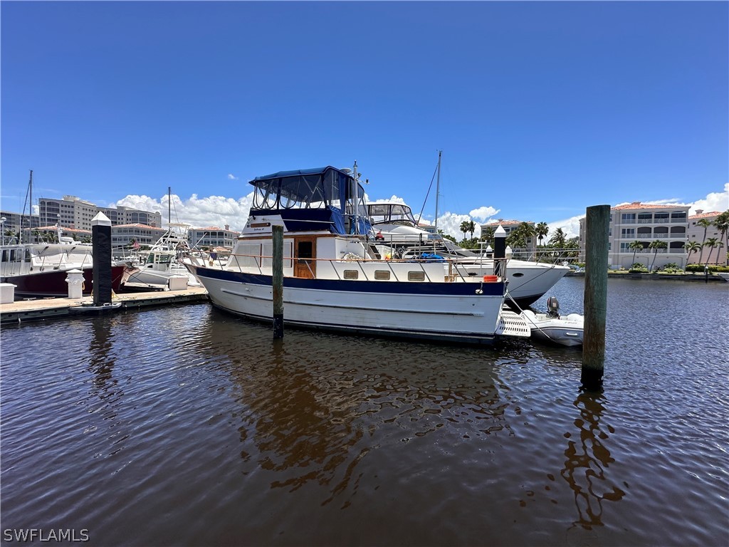 48 Ft.  Boat Slip at Gulf Harbour F-16